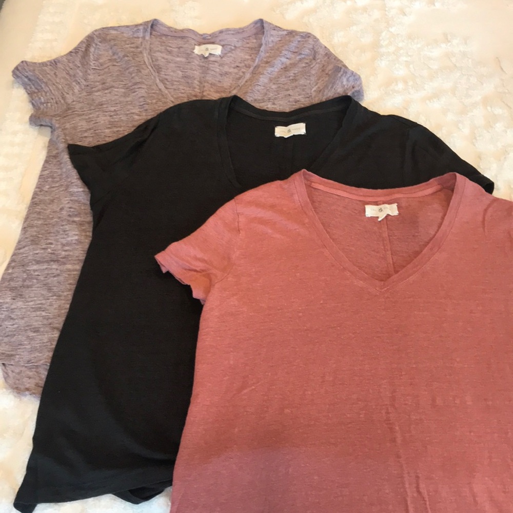 Lou & Grey linen tshirts